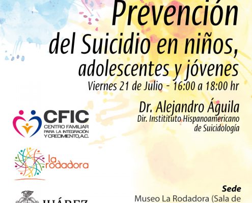 Conferencia prevencion suicidio Cd Juarez