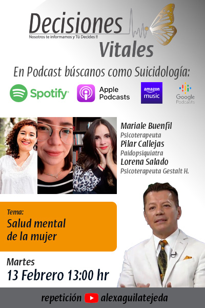 Salud mental de la mujer | Decisiones Vitales | Pilar Callejas y Lorena Salado